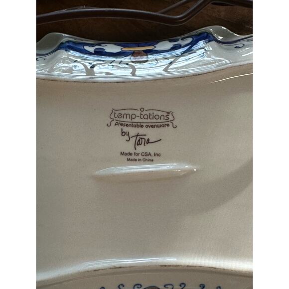 Temptations By Tara Ovenware Casserole Dish, Warming Tray & Serving Rack - Picture 8 of 8